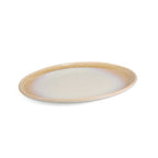 Thumbnail image #1 for Mikasa Hospitality Sand Base 5352056 Platter, 11.8"W x 8.3"D, Sand Base collection, porcelain construction. Case of 4