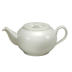 Thumbnail image #1 for 1880 Hospitality Fusion by Oneida® R4020000862 Porcelain Teapot, 21 oz, with Lid, Bright White Case of 2 Dozen