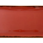 Thumbnail image #1 for Tableware Solutions USA Autumn by Continental 33RECT202-191 Rectangular China Platter, 11-1/5 x 6-1/2" Case of 12