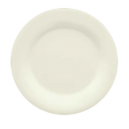 Thumbnail image #1 for G.E.T. GET WP-9-DI . . 9-Inch Ivory Melamine Plate, Round, Wide Rim Dozen Case of 2 Dozen