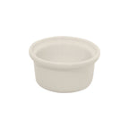 Thumbnail image #1 for Steelite International Diversified Ceramics DCI602W 9 oz White Round Ceramic Casserole Dish, 4.5 x 2.375 in Case of 2 Dozen