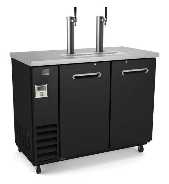 Product image #5 for Kelvinator Commercial 2-Door 2-Tower Draft Beer Dispenser, 49-Inch, 12.5 Cu. Ft.