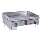Thumbnail image #1 for Royal Range of California Delux Series RDSA-60 Countertop Gas Griddle, 60" Smooth Steel Plate, 1" Thick, 5 Burners