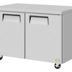 Thumbnail image #1 for Refrigeration X XUR-48-N6 Undercounter Refrigerator, 2-Section, 48-1/4"W, 13.24 cu. ft., 2 Solid Doors, ENERGY STAR®