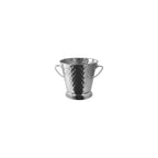 Thumbnail image #1 for CAC China SMPL-35H Mini Hammered Stainless Steel Serving Pail with Handle, 3-1/2" Dia. x 3-5/8"H Case of 72