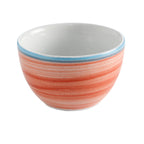 Thumbnail image #1 for G.E.T. Corona, Calypso PA1602904524 Porcelain Bouillon Cup, 8-4/5 oz, 4 in Diameter, Blue Edge Case of 2 Dozen