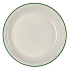Thumbnail image #1 for Steelite International HL Ivory HL30663930 China Plate, Round Coupe, 8-1/4", Empire Green Line Case of 3 Dozen