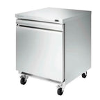 Thumbnail image #1 for Infrico USA IUC-UC27R Undercounter Refrigerator, 1-Section, 8.0 cu. ft., Solid Self-Closing Door, Bottom-Mounted Self-Contained Refrigeration