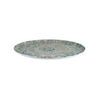 Thumbnail image #1 for Global Tableware Collective Bonna, Gourmet BNSMTLUCMZGRM32PZ Round Porcelain Plate, 12-3/4", Flat Edge, Luca Mosaic