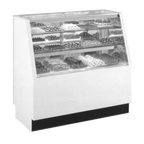Thumbnail image #1 for RPI Industries Monarch SCMC96D Dry Candy Display Case, 96 in, Non-Refrigerated, Straight Glass Front, LED Canopy, 2 Glass Shelves