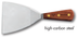 Thumbnail image #2 for Dexter Russell Traditional 4-Inch Forged High-Carbon Steel Griddle Scraper with Rosewood Handle