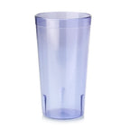 Thumbnail image #1 for New Star Foodservice Inc. 46366 16 oz Blue Pebbled SAN Plastic Tumbler Case of 6 Dozen