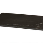 Thumbnail image #1 for Cal-Mil 24407-1012-124 Square Serving Tray, Black Marble Melamine, 10.75"W x 13.5"D x 0.5"H Case of 6
