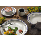 Thumbnail image #2 for International Tableware Danube DA-18 Ceramic Oatmeal/Nappie Bowl, 16 oz, 5-7/8" Round, Narrow Rim Case of 3 Dozen