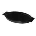 Thumbnail image #1 for Thunder Group WDSP1108 Oval Black Thermal-Plastic Platter Underliner Case of 60