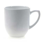 Thumbnail image #1 for Vertex China Rubicon Twilight RB-17-TL 9 oz Embossed China Coffee Cup with Handle Case of 3 Dozen