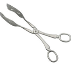 Thumbnail image #1 for 1880 Hospitality New Rim by Oneida® V012MTCF Pastry Tongs, 8-1/8", Silver-Plated, Curved Handle 1 Dozen