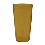 Thumbnail image #1 for G.E.T. GET 6620-1-A Plastic Tumbler, 20 oz, Amber, Textured SAN Case of 6 Dozen