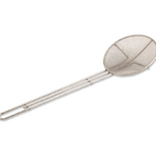 Thumbnail image #1 for Alegacy Foodservice Products RD650CH Round Fine Mesh Skimmer with 6-1/2" Bowl and Low-Heat Transfer Handle Case of 12