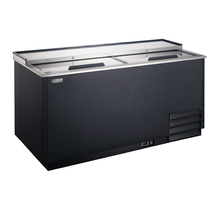 Product image #2 for Black Diamond Glass Froster / Plate Chiller with 2 Sliding Solid Lids