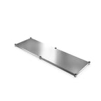 Thumbnail image #1 for NBR Equipment TSU-9630 Stainless Steel Undershelf, 18 Gauge, for 96 x 30 in Work Tables