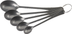 Thumbnail image #2 for Barfly 5-Piece Measured Bar Spoon Set with Storage Ring, 18/8 Stainless Steel, Vintage Finish