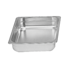 Thumbnail image #1 for Thunder Group STPA3122 Half Size Solid Steam Table Pan, 2-1/2 in Deep, Anti-Jam, 24 Gauge Stainless Steel Case of 24