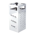 Thumbnail image #2 for CAC China SBGT-S Box Grater, Straight Sides, Stainless Steel Case of 24