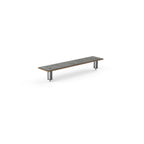 Thumbnail image #1 for Steelite Mogogo, Modular MGCIAF03GSXX Modular Buffet Extension Shelf, 47 x 10 x 6-1/2 in, Grey Slate Laminate
