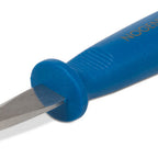 Thumbnail image #2 for JB Prince M999 Pointed Oyster Knife, 2-1/2" Stainless Steel Blade, Blue Plastic Handle