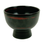 Thumbnail image #1 for Thunder Group 45-1 Wood Carved Asian Soup/Rice Bowl, 16-1/2 oz, 5-1/2 x 4-1/8, Clear Finish Case of 6 Dozen