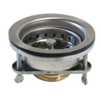Thumbnail image #1 for GSW USA AA-137 Sink Basket Strainer, 3-1/2" Opening, Brass Nut, 1-1/2" NPS Drain Outlet Case of 100