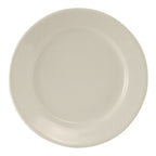 Thumbnail image #1 for Tuxton China Reno TRE-052 10-Inch Ceramic Plate, Round, Wide Rolled Rim 1 Dozen