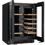 Thumbnail image #8 for Koolmore KM-CWB24-WPR Dual-Zone Panel-Ready French Door Under-Counter Wine Cooler, 20-Bottle