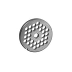 Thumbnail image #1 for Alfa International 12 516 SS Meat Chopper Plate, #12 Hub, 5/16" (8mm) Holes, Stainless Steel