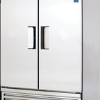 Thumbnail image #5 for Everest Refrigeration EBSRF2 Two-Section Dual-Temperature Reach-In Refrigerator/Freezer, 22+22 Cu. Ft., Bottom-Mount, Stainless Steel
