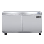 Thumbnail image #1 for Maxximum Maxx Cold MVR48UHC 48" Undercounter Refrigerator, 14.1 cu. ft., 2 Solid Doors, Stainless Steel Exterior