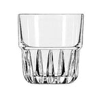 Thumbnail image #1 for Libbey Everest 15433 8 oz Stackable Partially Tempered Rocks Glass