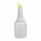 Thumbnail image #1 for Libertyware EZ Pour EZP2-YL 2-Quart Yellow Beverage Dispenser with Color-Coded Lid and Spout Case of 6
