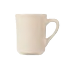 Thumbnail image #1 for Libbey Ultima TM-8-W Ceramic Coffee Mug, 8.5 oz, Cream White Tiara