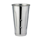 Thumbnail image #1 for TableCraft Products Cash & Carry 64E Milkshake Mixer Malt Cup, 30 oz, Stainless Steel Case of 12
