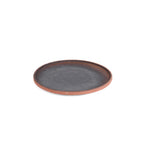 Thumbnail image #1 for Mikasa Hospitality ASH FERRO 5351293 ECOMADE Fero Ash Plate, 10.24"W x 10.24"D x 0.98"H, round, porcelain, ash Case of 4