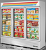 Thumbnail image #11 for True GDM-72F-HC~TSL01 3-Section Glass Door Freezer Merchandiser, Self-Contained Bottom-Mount, White