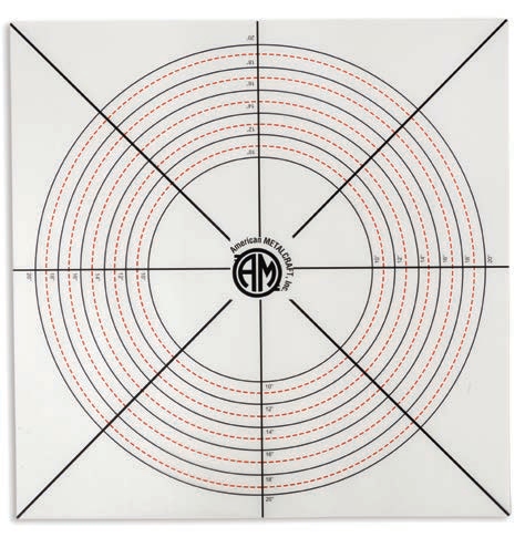 Product image #5 for American Metalcraft Non-Slip Square Pizza Cutting Mat, 22 x 22 x 1/8 Inch
