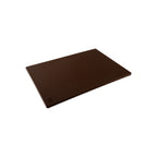 Thumbnail image #1 for CAC China CBPH-1824BN Polyethylene Cutting Board, 24"L x 18"W x 1/2" Thick, Brown, Reversible Case of 6