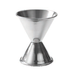 Thumbnail image #2 for American Metalcraft Double Jigger, 1 oz x 2 oz, Stainless Steel, Satin Finish, Rolled Edge
