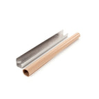 Thumbnail image #1 for AllPoints Foodservice Parts & Supplies 1711278 Stainless Steel Shelf Hold-Down Bracket with Two Sheets