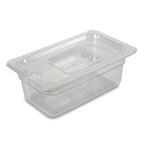 Thumbnail image #1 for Concasse MCIP1310 1/3 Size Clear Polycarbonate Food Pan, 4" Deep Case of 24