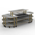 Thumbnail image #1 for Steelite Mogogo, Modular MGCMLD19GBXW Market Stand, Mixed Materials