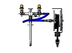 Thumbnail image #3 for T&S Brass Open Stainless Steel Wall-Mount Retractable Hose Reel Assembly with Mixing Faucet and 12-Foot Hose